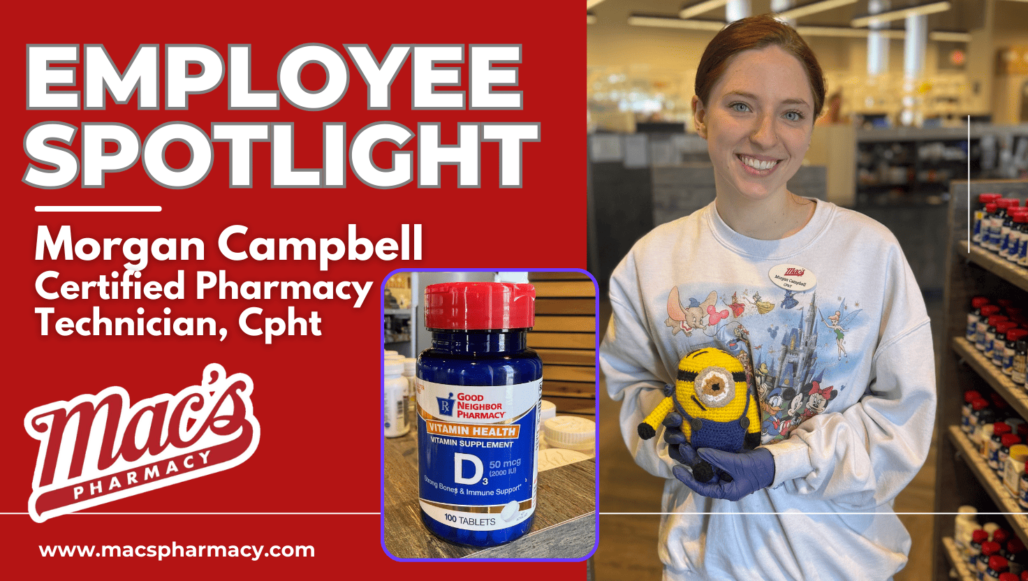 Morgan Campbell, Macs Pharmacy Oak Ridge, TN